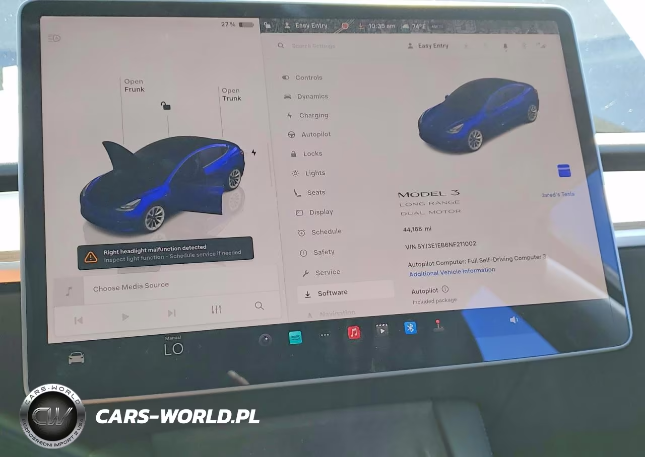 2022 Tesla Model 3 VIN:5YJ3E1EB6NF211002 - 9