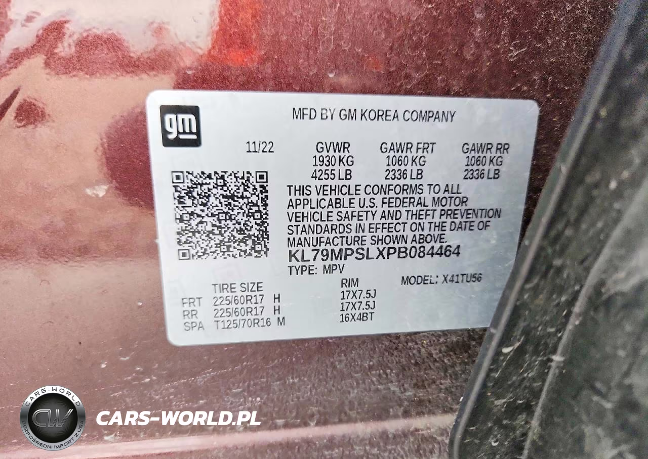 2023 Chevrolet Trailblazer Lt VIN:KL79MPSLXPB084464 - 13