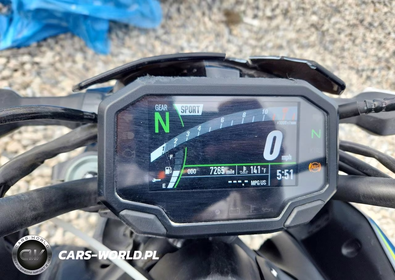 2024 Kawasaki Zr900 F VIN:ML5ZRDF19RDA67185 - 7
