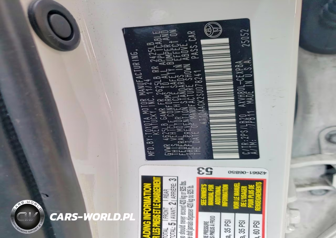 2025 Toyota Camry Xse VIN:4T1DAACK2SU078241 - 12
