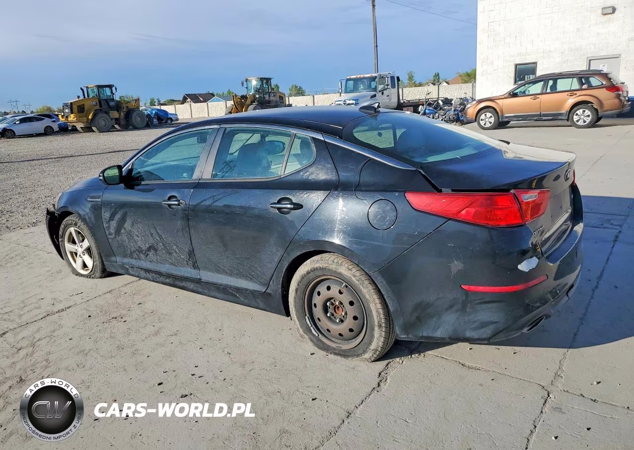 2014 Kia Optima Lx VIN:5XXGM4A79EG269089 - 2