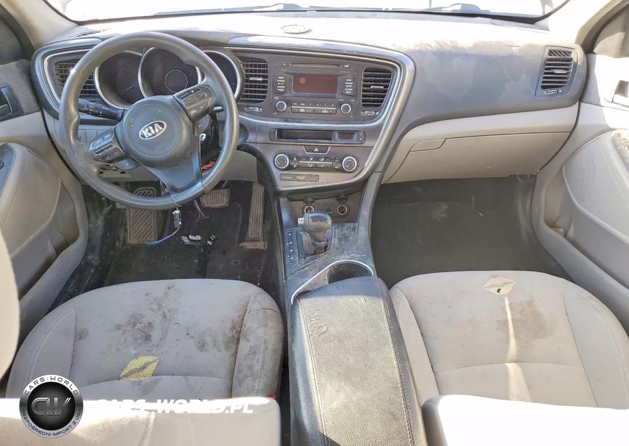 2014 Kia Optima Lx VIN:5XXGM4A79EG269089 - 8