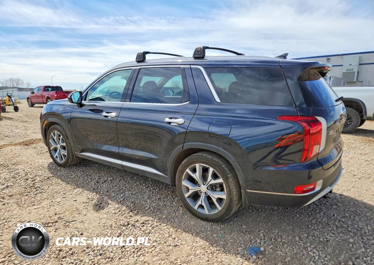 2021 Hyundai Palisade Sel VIN:KM8R4DHE0MU178181 - 2