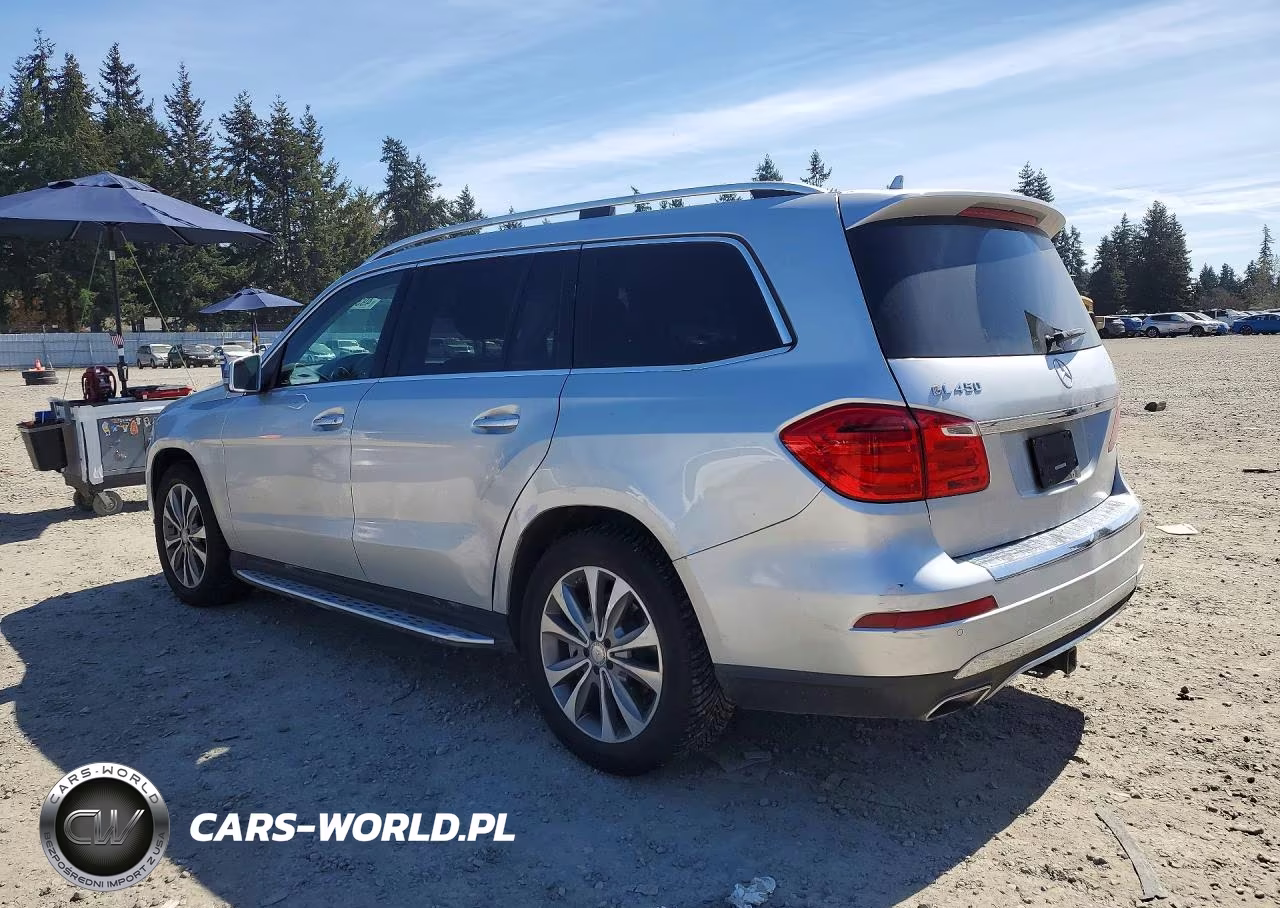 2016 Mercedes-Benz Gl 450 4Matic VIN:4JGDF6EE5GA681022 - 2
