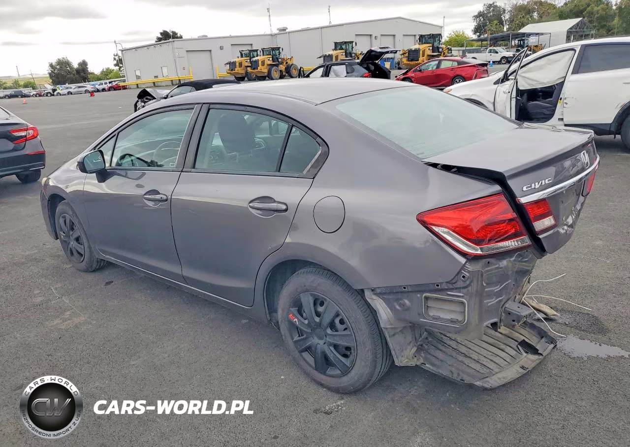 2014 Honda Civic Lx VIN:19XFB2F53EE272009 - 2
