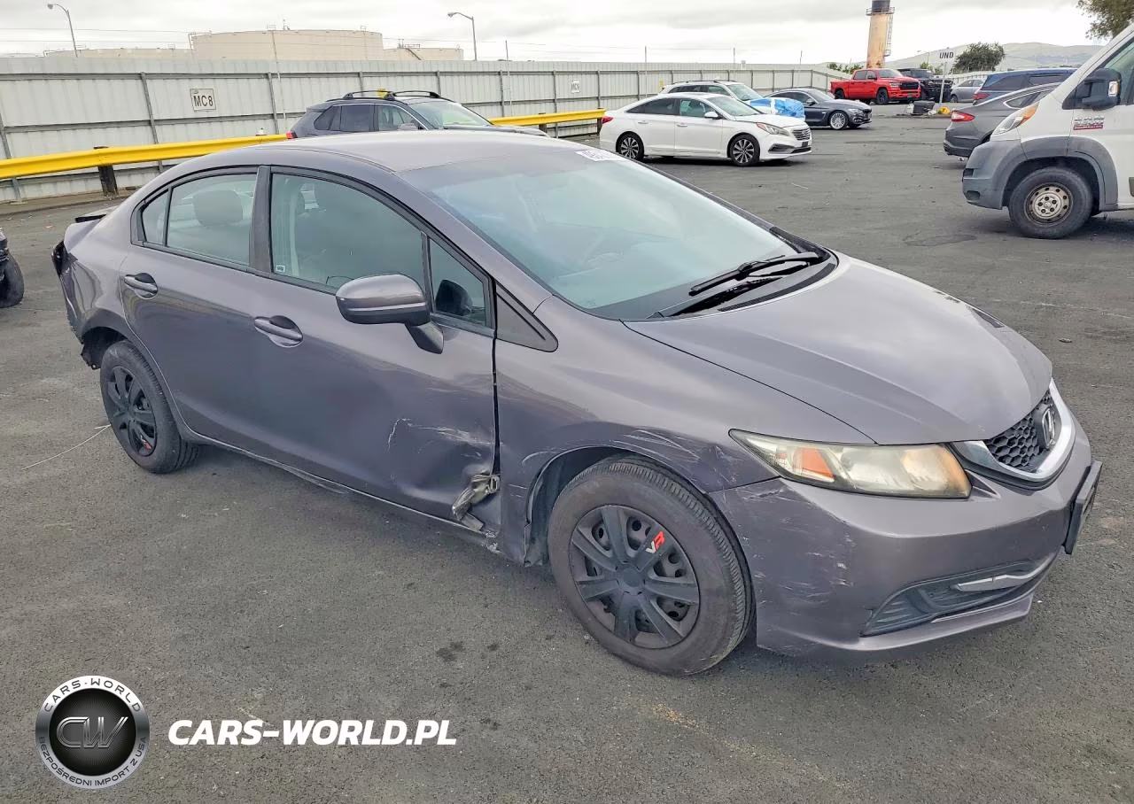 2014 Honda Civic Lx VIN:19XFB2F53EE272009 - 4