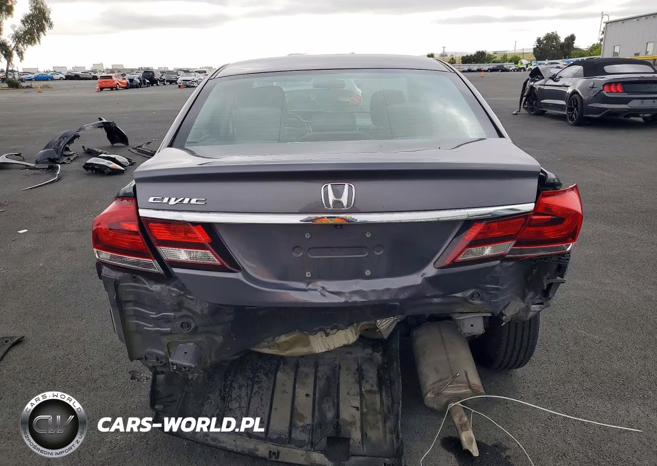 2014 Honda Civic Lx VIN:19XFB2F53EE272009 - 6