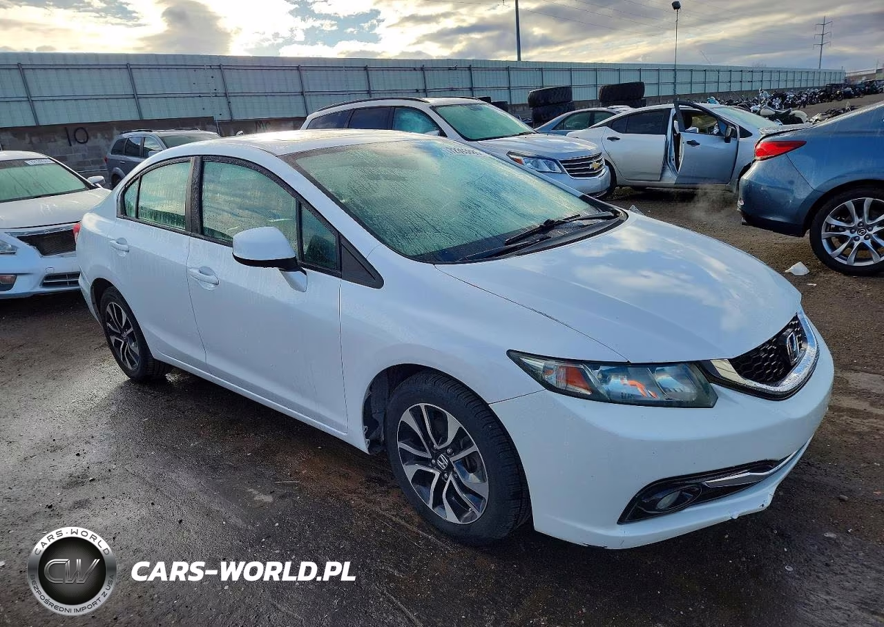 2013 Honda Civic Exl VIN:19XFB2F90DE055681 - 4