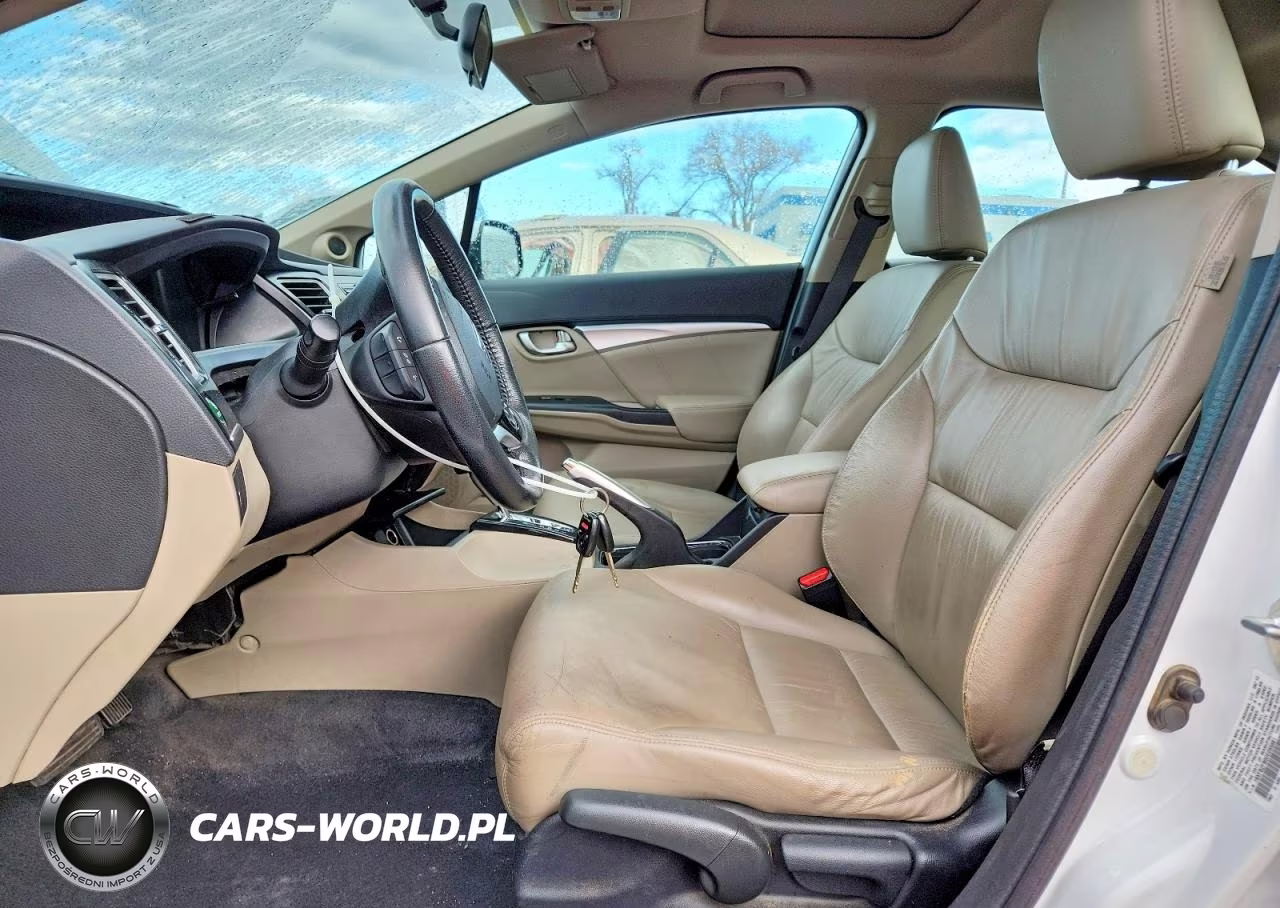 2013 Honda Civic Exl VIN:19XFB2F90DE055681 - 7