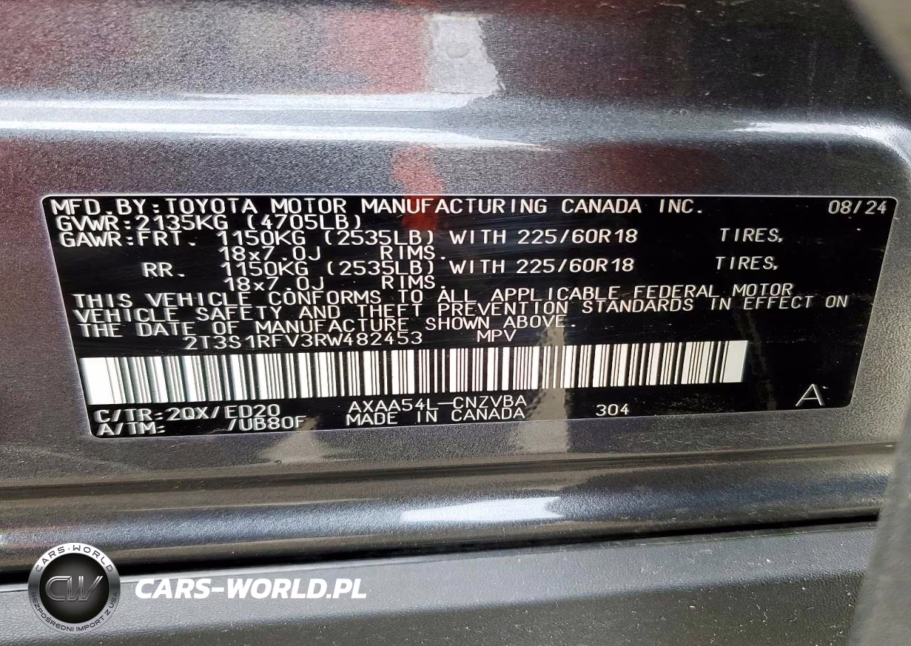 2024 Toyota Rav4 Trd Off Road VIN:2T3S1RFV3RW482453 - 14