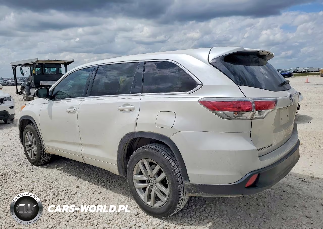 2014 Toyota Highlander Le VIN:5TDZARFH1ES005010 - 2