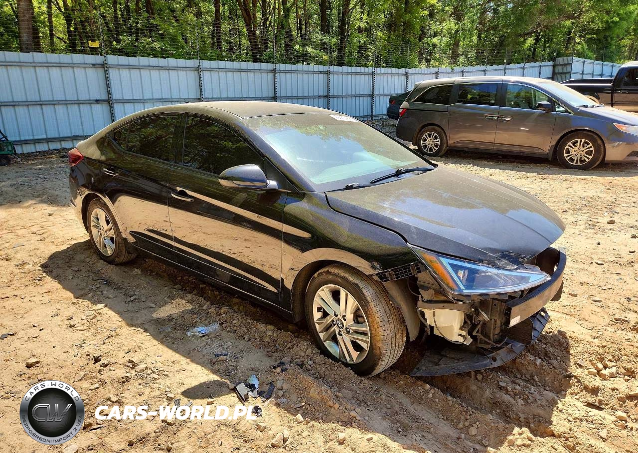 2019 Hyundai Elantra Sel VIN:KMHD84LF7KU746289 - 4