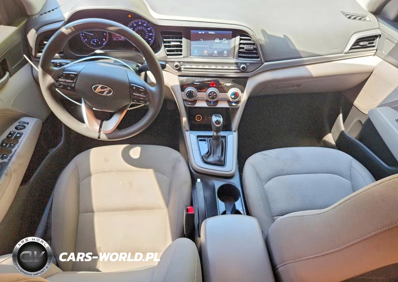 2019 Hyundai Elantra Sel VIN:KMHD84LF7KU746289 - 8