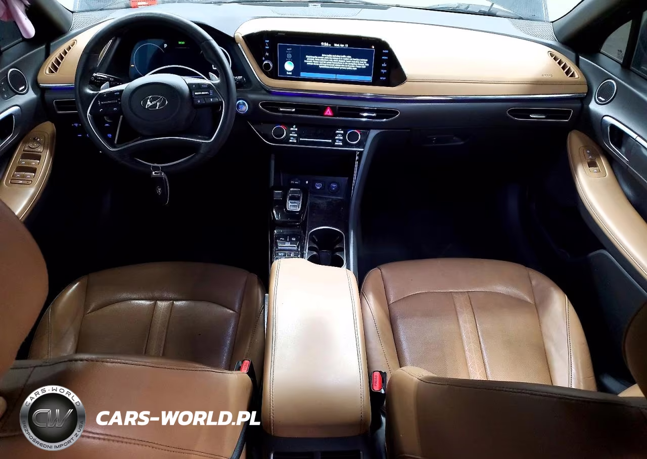 2021 Hyundai Sonata Limited VIN:5NPEH4J25MH123582 - 8