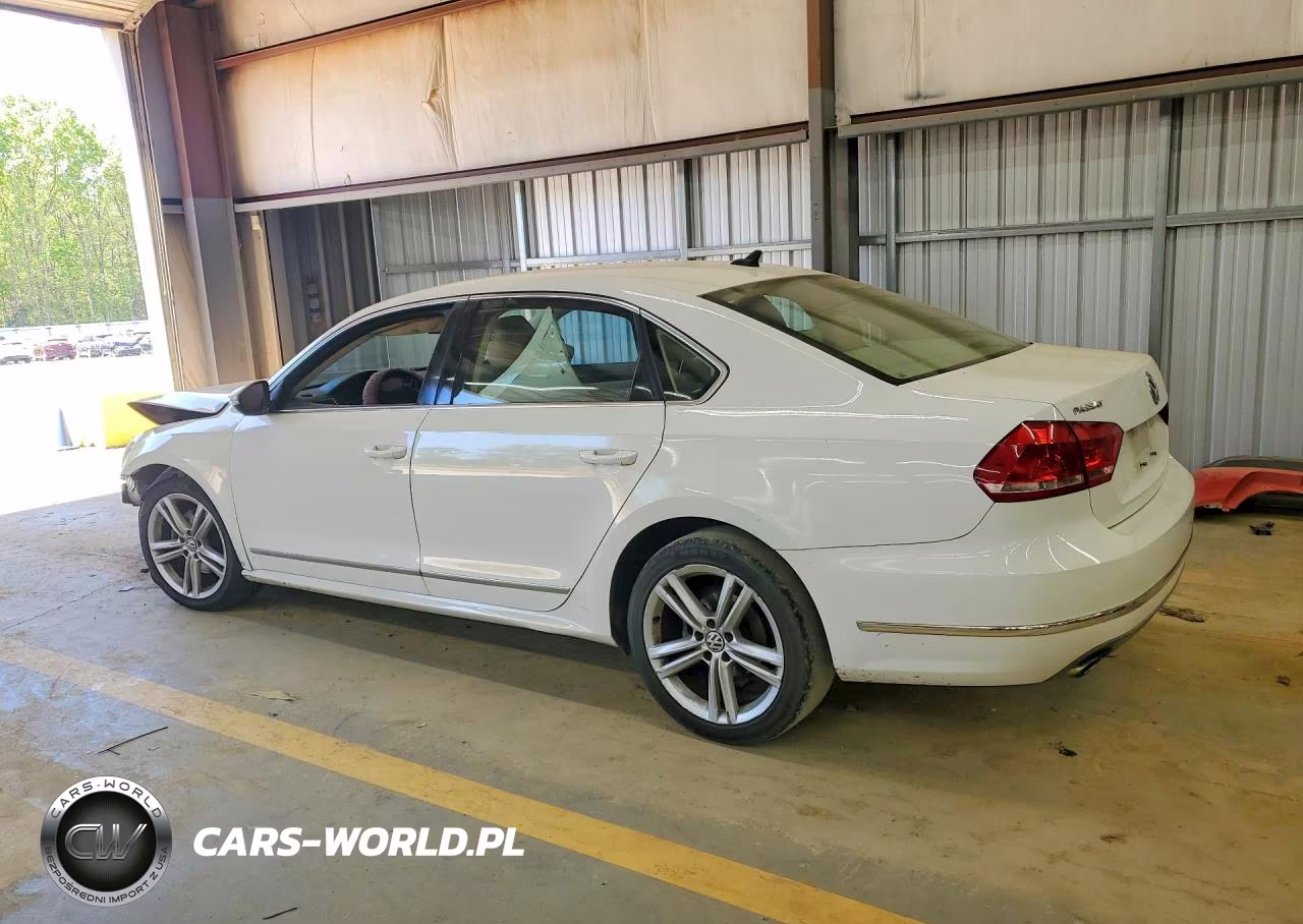 2012 Volkswagen Passat Sel VIN:1VWCM7A39CC012313 - 2