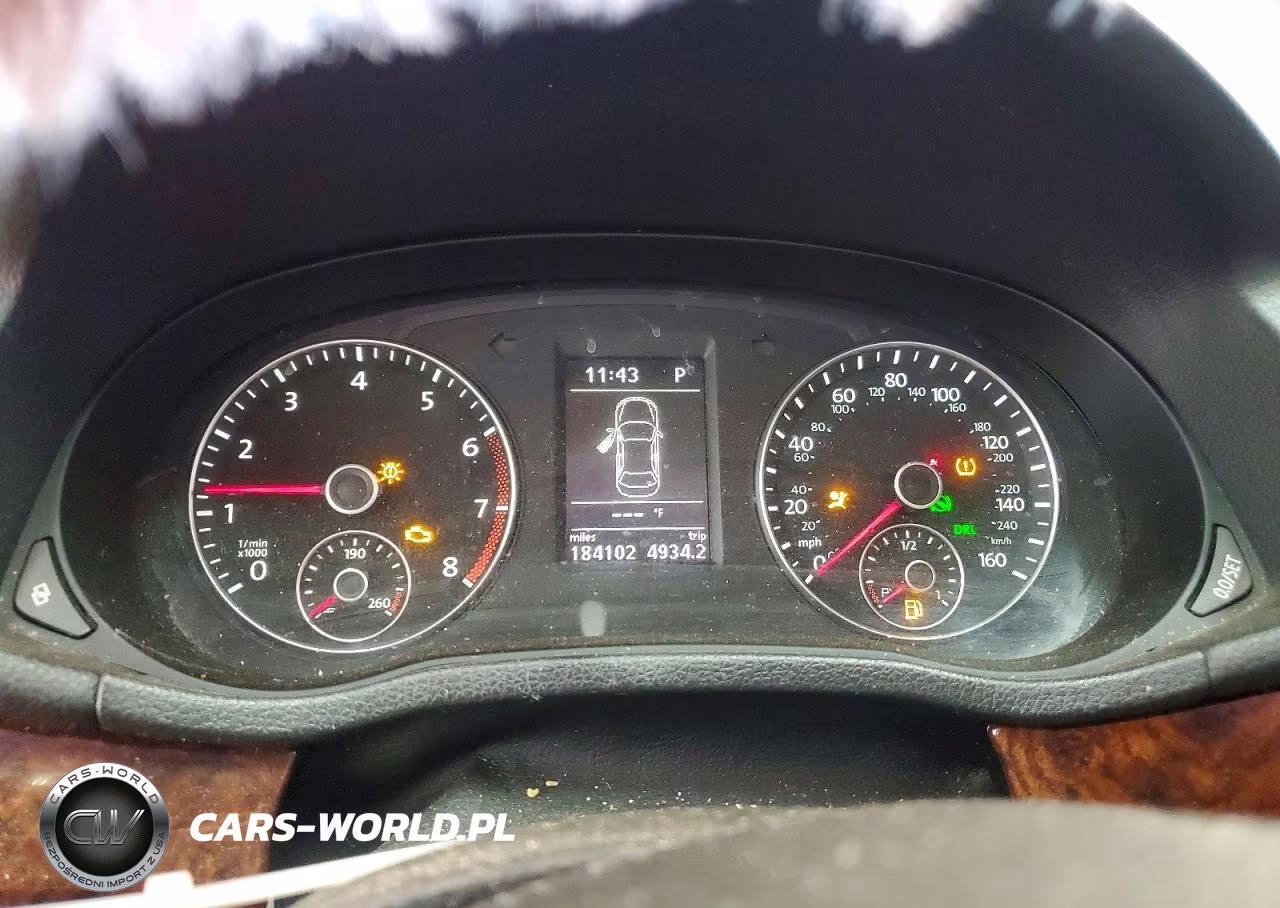 2012 Volkswagen Passat Sel VIN:1VWCM7A39CC012313 - 9