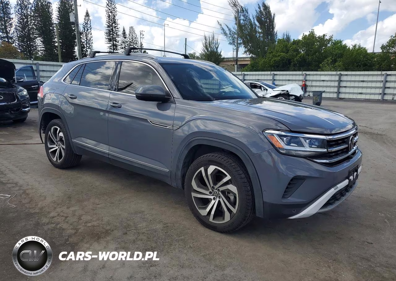 2021 Volkswagen Atlas Cross Sport Sel Premium VIN:1V2TE2CA5MC204262 - 4