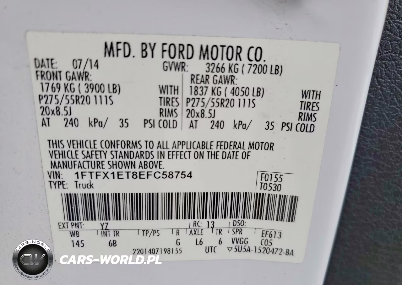 2014 Ford F150 Super Cab VIN:1FTFX1ET8EFC58754 - 12