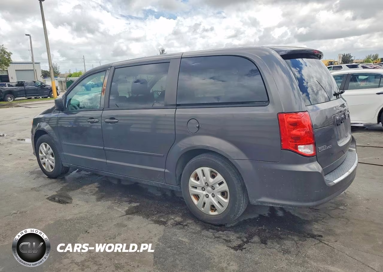 2015 Dodge Grand Caravan Se VIN:2C4RDGBG5FR623918 - 2