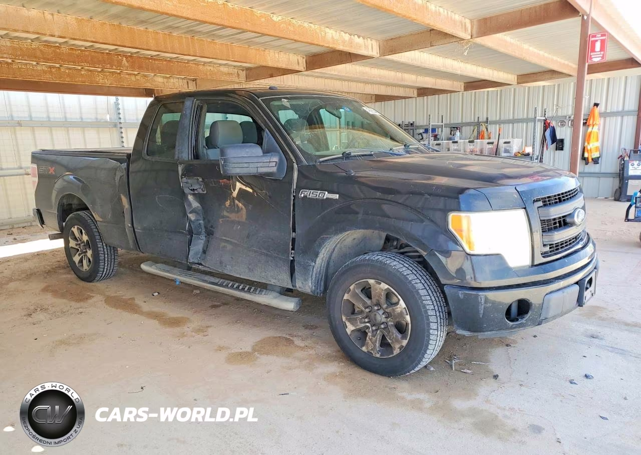 2013 Ford F150 Super Cab VIN:1FTFX1CF4DFB82056 - 4
