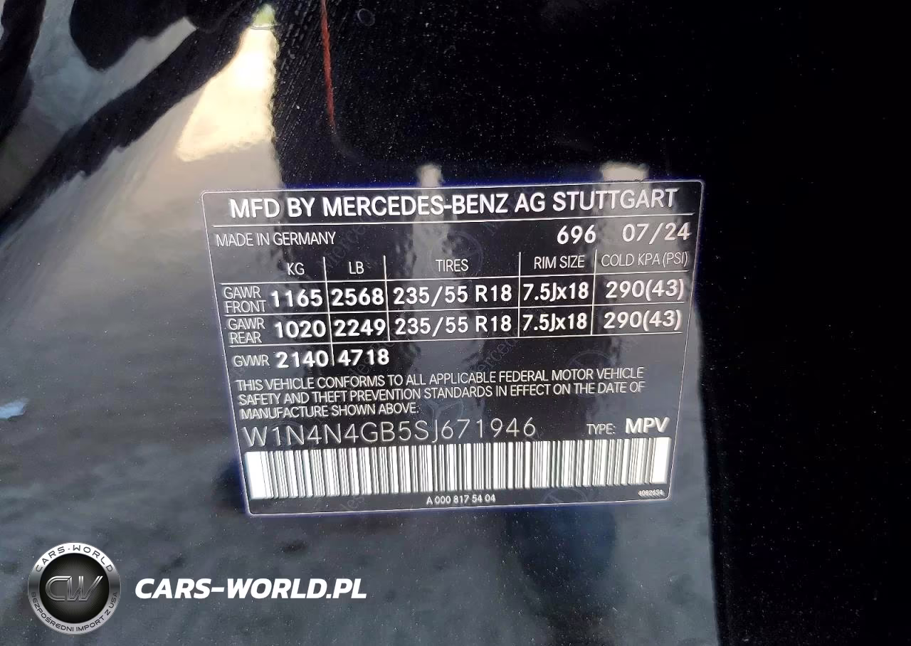 2025 Mercedes-Benz Gla 250 VIN:W1N4N4GB5SJ671946 - 13