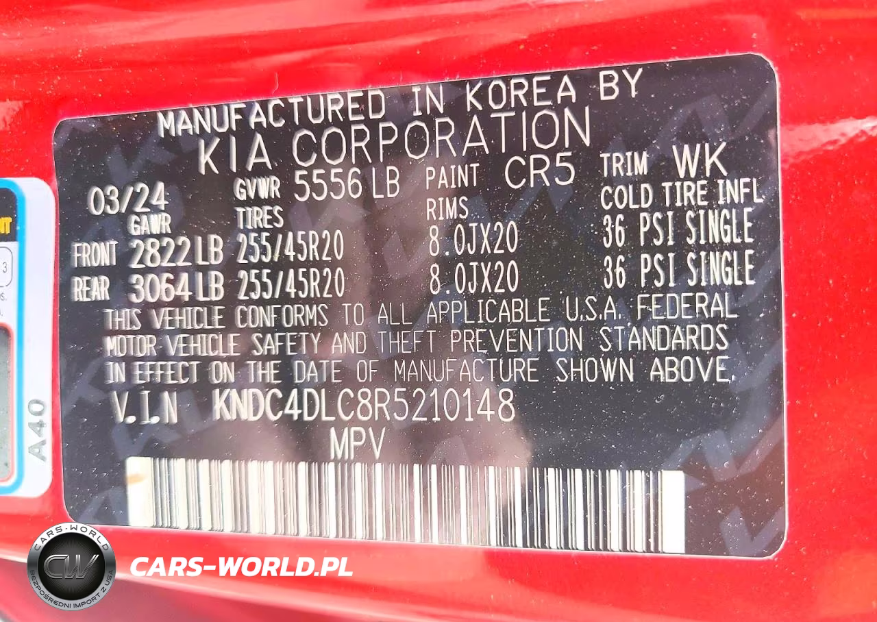 2024 Kia Ev6 Gt Line VIN:KNDC4DLC8R5210148 - 13