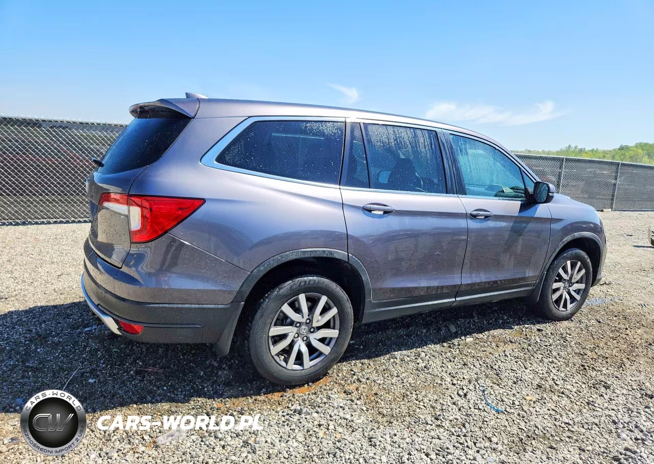 2021 Honda Pilot Ex VIN:5FNYF5H34MB004668 - 3