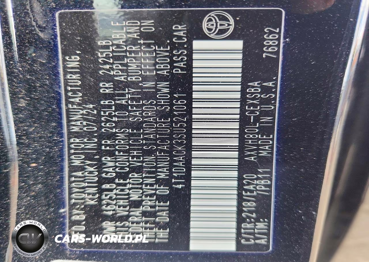 2025 Toyota Camry Se VIN:4T1DAACK3SU521061 - 13