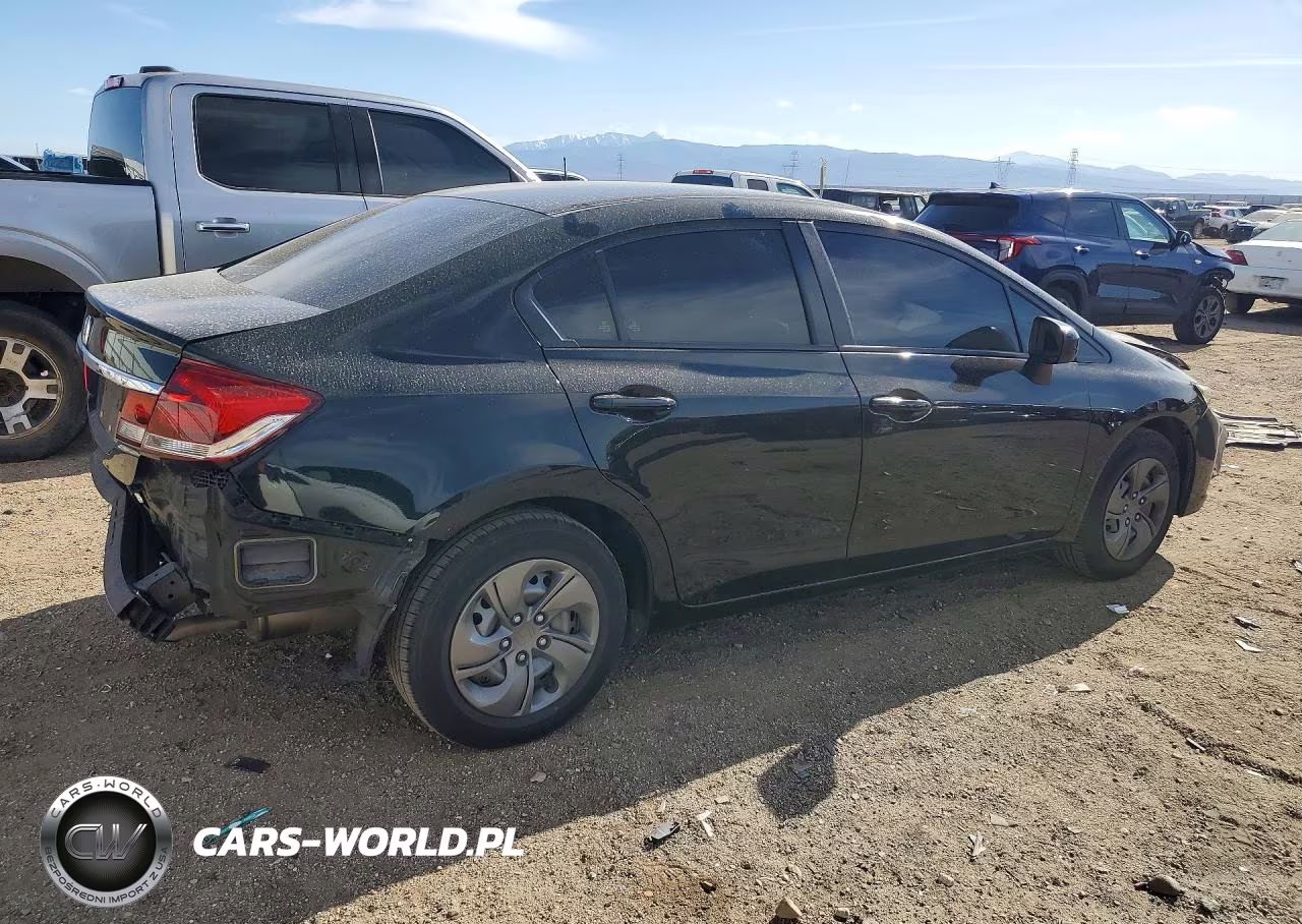 2014 Honda Civic Lx VIN:19XFB2F59EE267655 - 3