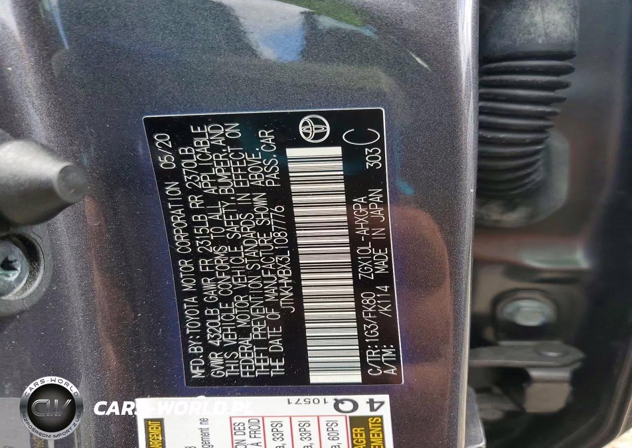 2020 Toyota C-Hr Xle VIN:JTNKHMBX3L1087776 - 13