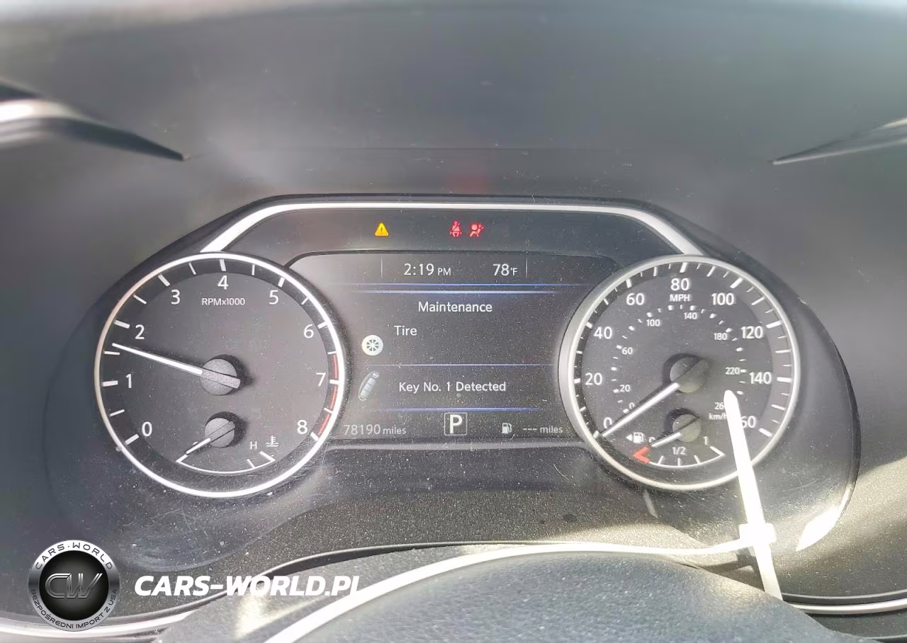 2019 Nissan Maxima 3.5 S VIN:1N4AA6AV7KC374238 - 9
