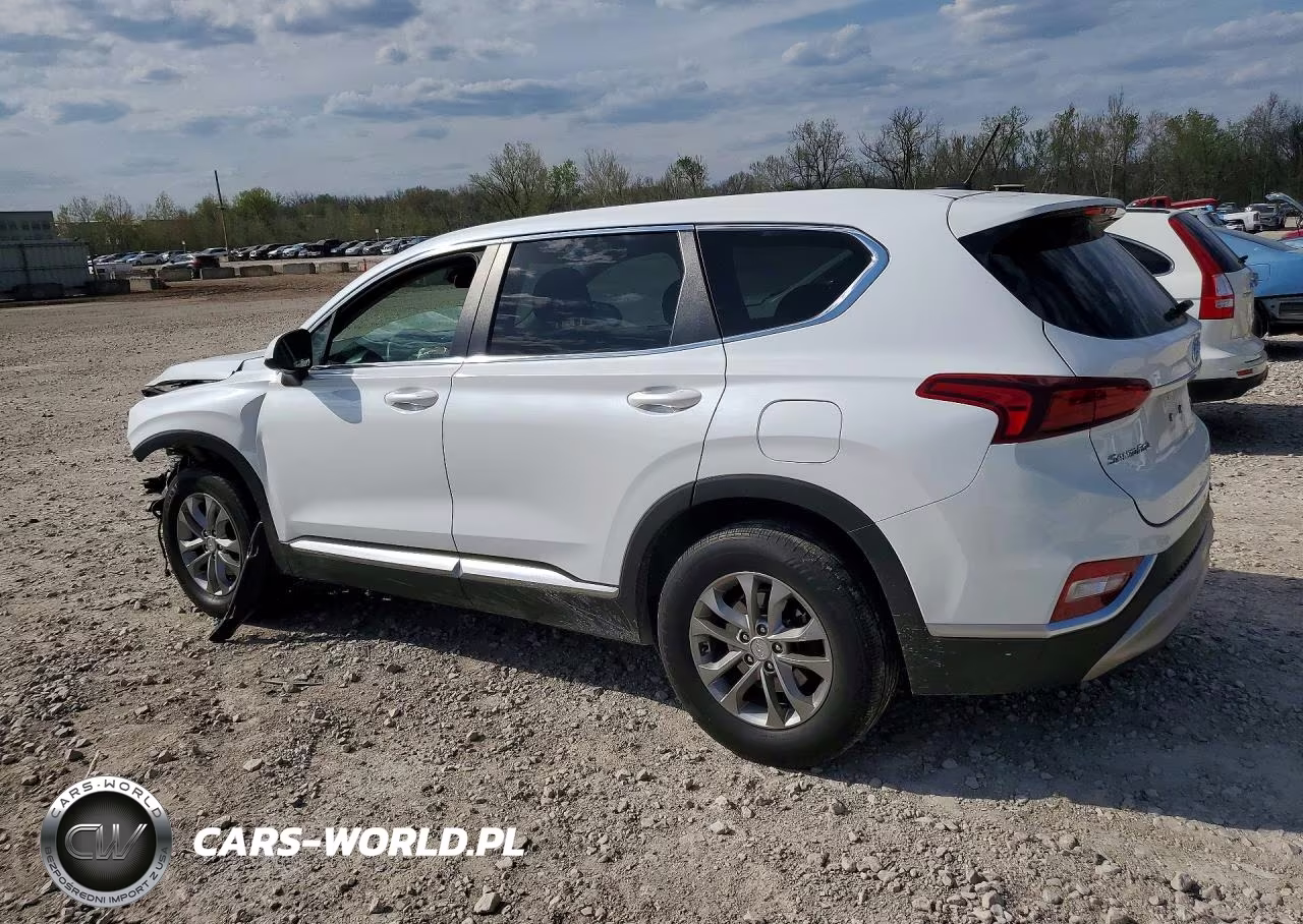 2019 Hyundai Santa Fe Se VIN:5NMS2CAD4KH051297 - 2