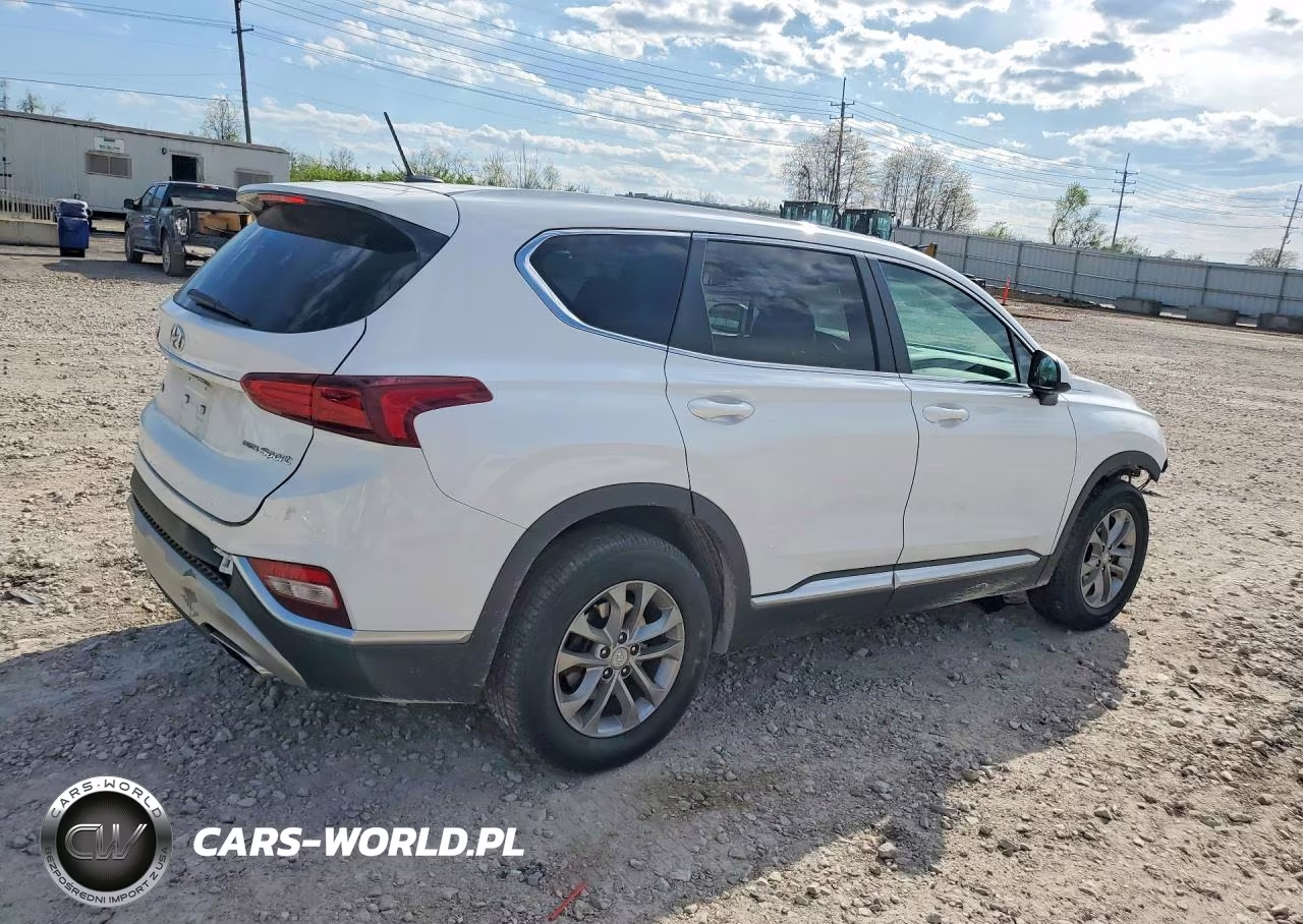 2019 Hyundai Santa Fe Se VIN:5NMS2CAD4KH051297 - 3