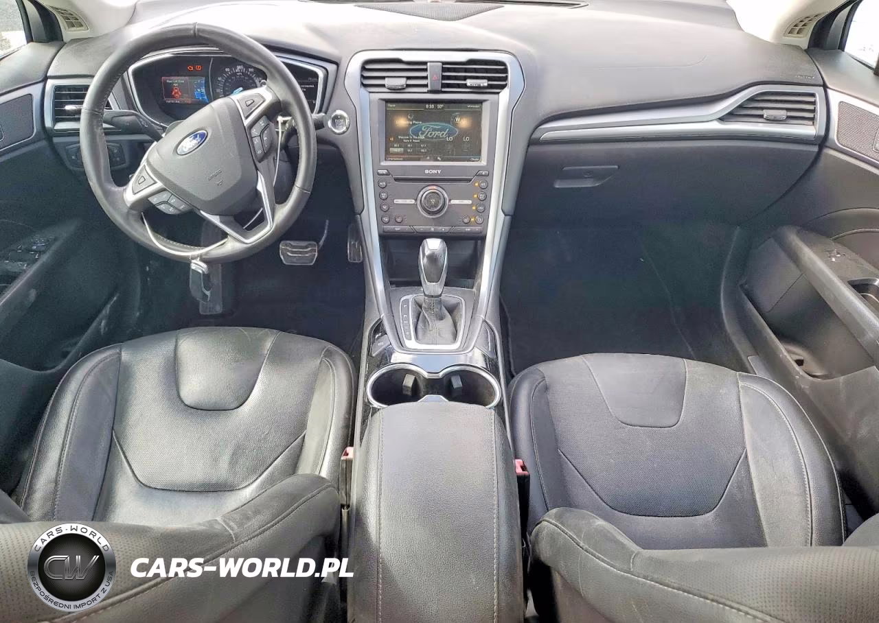 2016 Ford Fusion Titanium VIN:3FA6P0K98GR228040 - 8