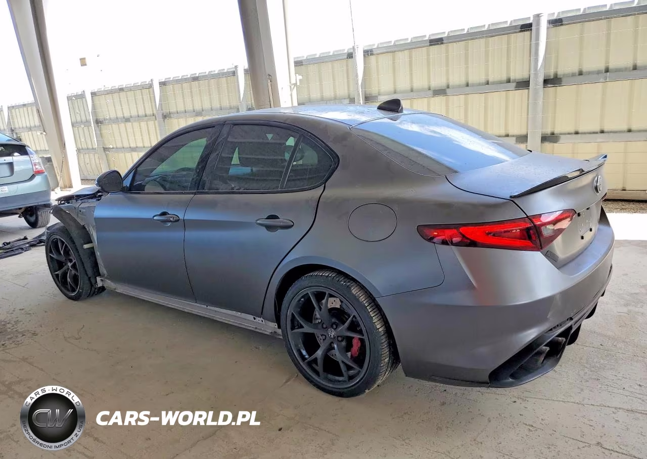 2019 Alfa Romeo Giulia Quadrifoglio Rwd VIN:ZARFAMEV4K7599861 - 2
