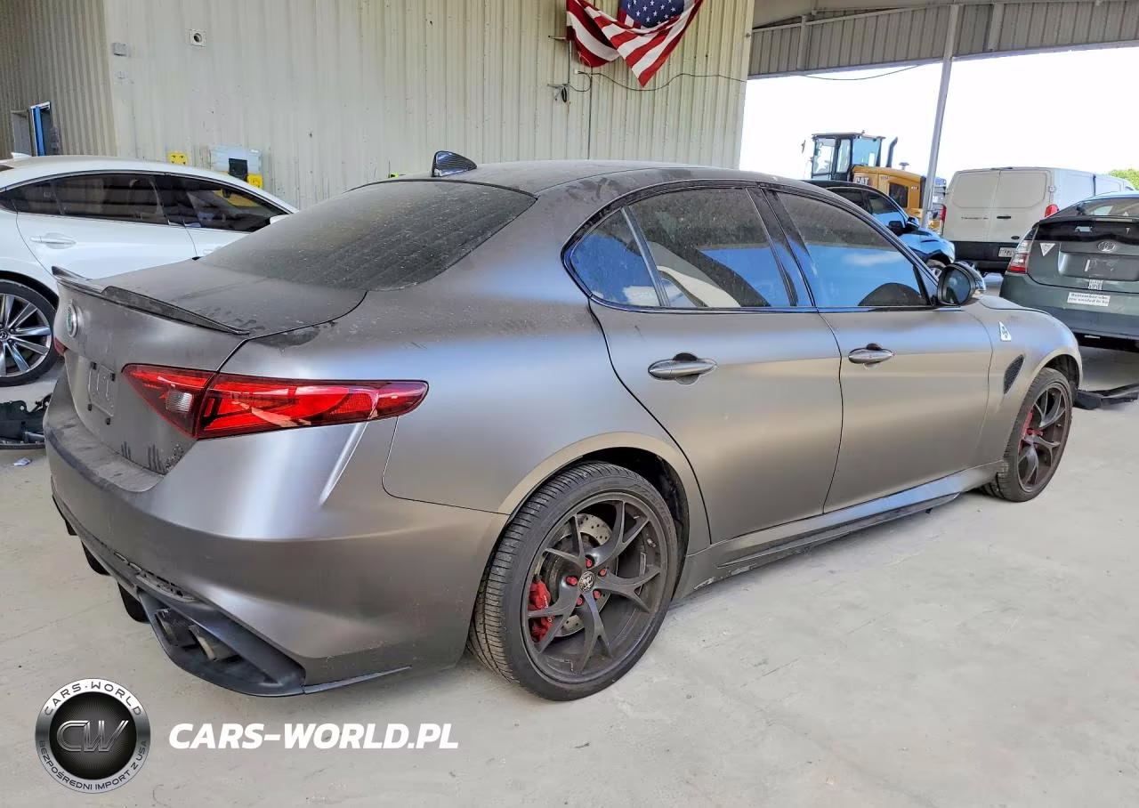 2019 Alfa Romeo Giulia Quadrifoglio Rwd VIN:ZARFAMEV4K7599861 - 3