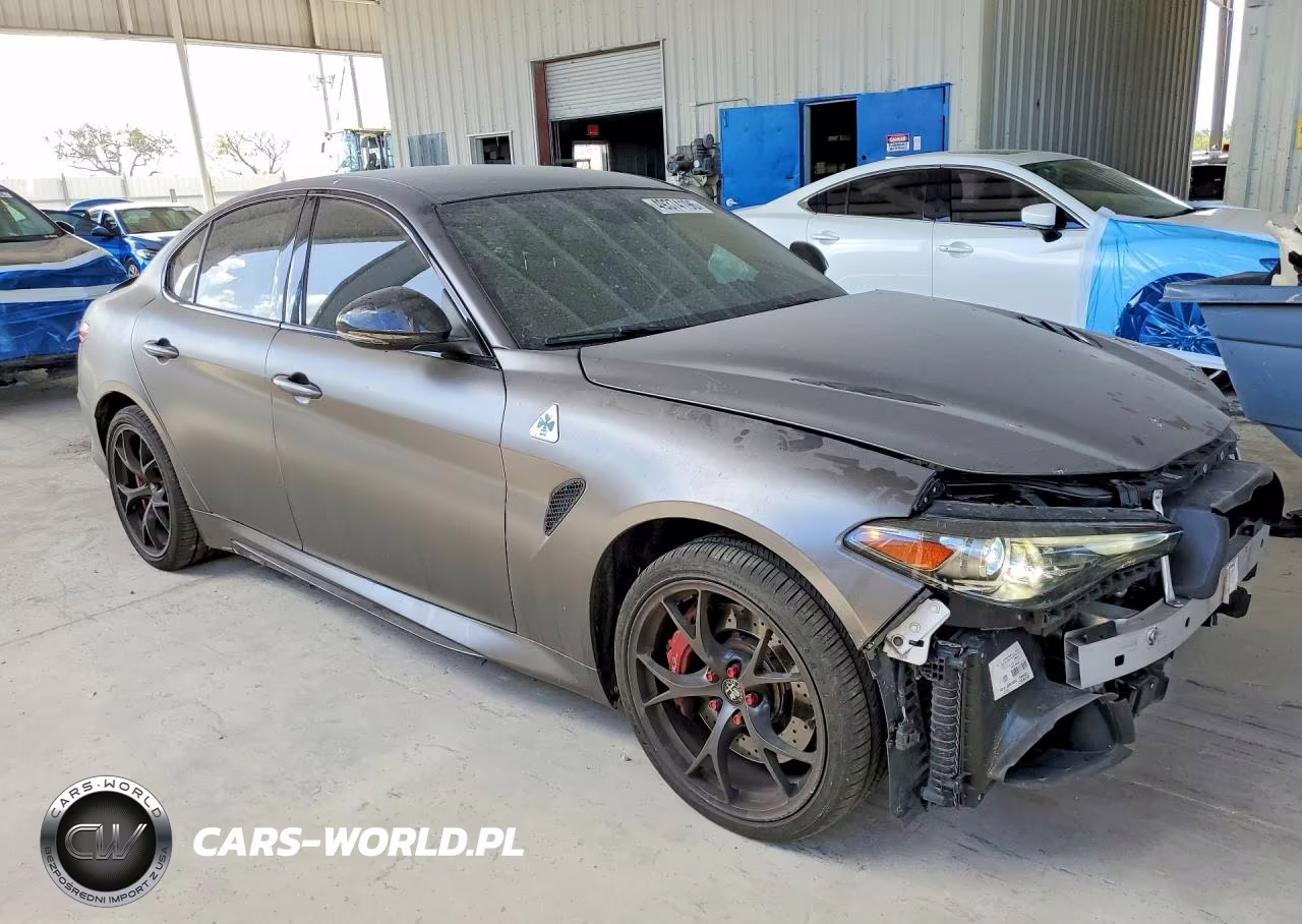 2019 Alfa Romeo Giulia Quadrifoglio Rwd VIN:ZARFAMEV4K7599861 - 4
