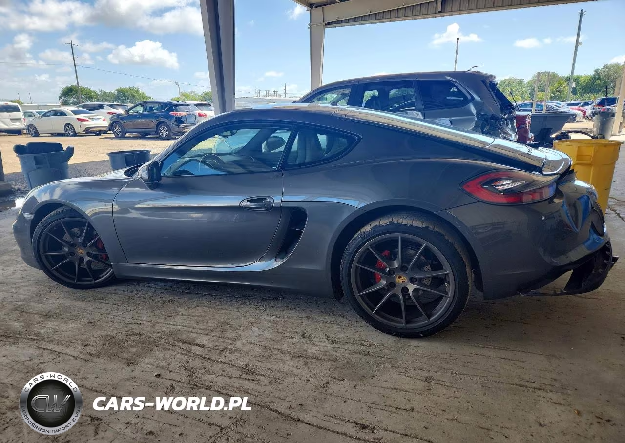 2016 Porsche Cayman S VIN:WP0AB2A86GK185409 - 2