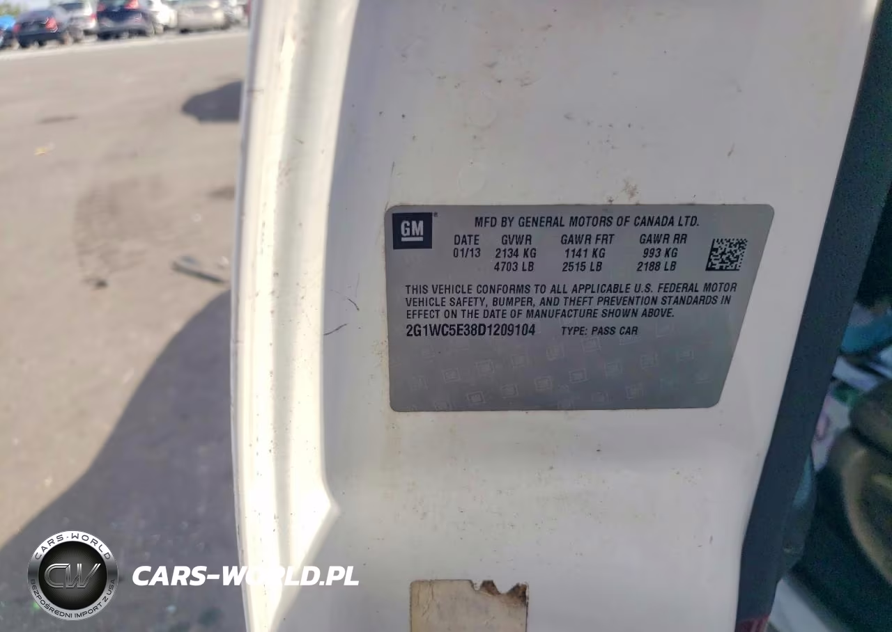 2013 Chevrolet Impala Ltz VIN:2G1WC5E38D1209104 - 12