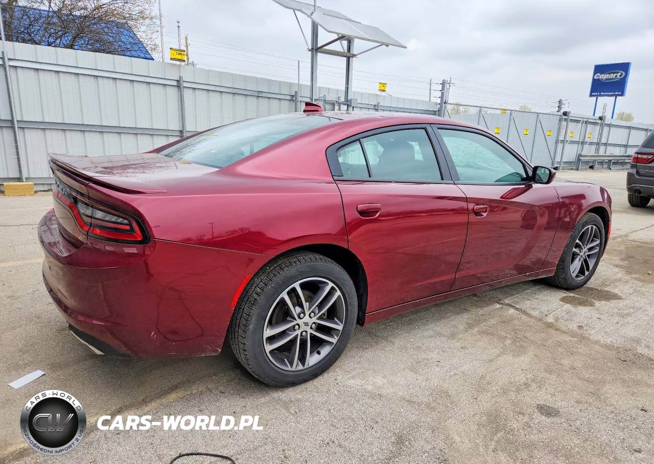 2019 Dodge Charger Sxt VIN:2C3CDXJGXKH678974 - 3