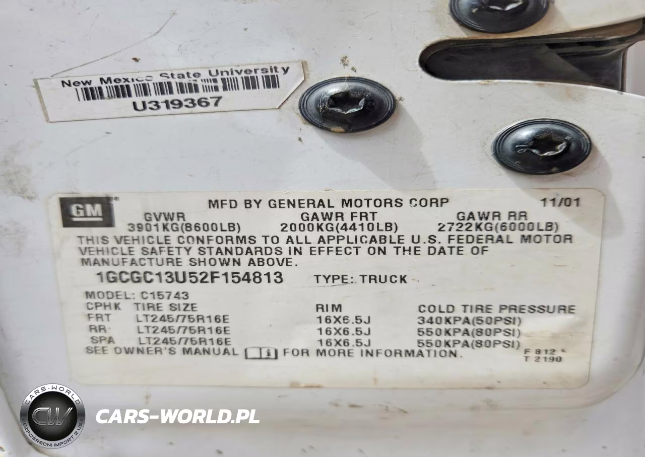 2002 Chevrolet Silverado C1500 Heavy Duty VIN:1GCGC13U52F154813 - 12