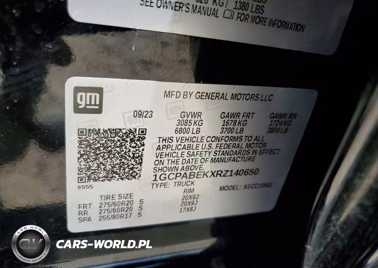 2024 Chevrolet Silverado 1500 VIN:1GCPABEKXRZ140650 - 12