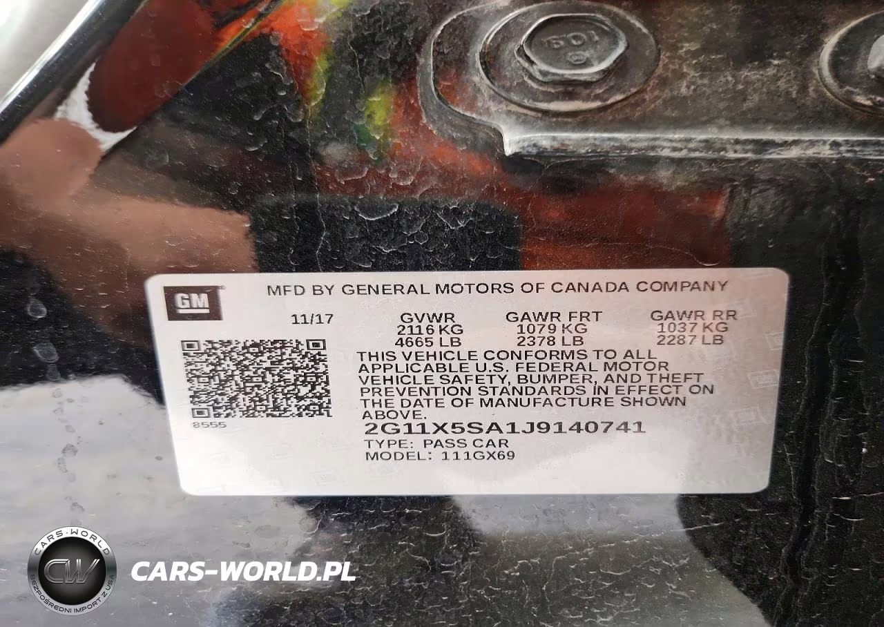2018 Chevrolet Impala Ls VIN:2G11X5SA1J9140741 - 12