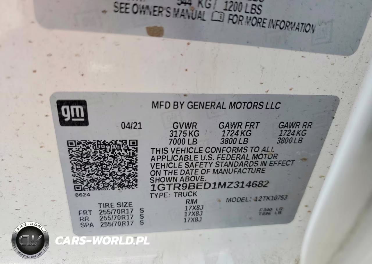 2021 GMC Sierra K1500 Sle VIN:1GTR9BED1MZ314682 - 12