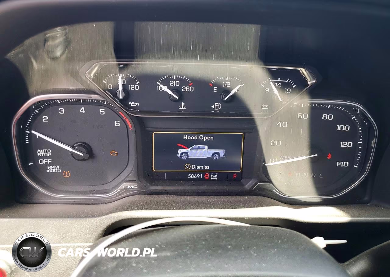 2021 GMC Sierra K1500 Sle VIN:1GTR9BED1MZ314682 - 9
