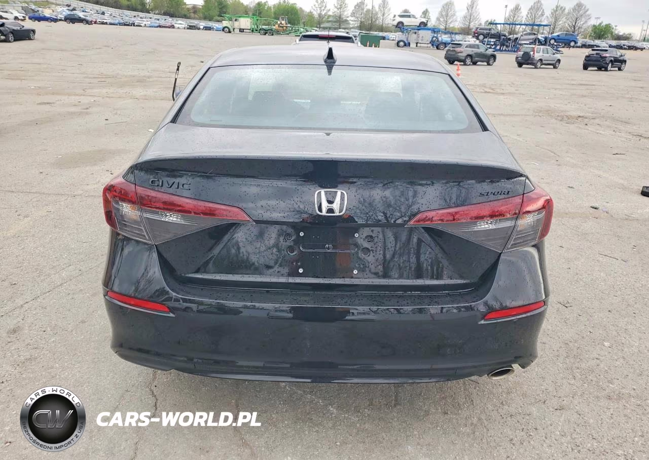2026 Honda Civic Sport VIN:2HGFE2F56TH514530 - 6