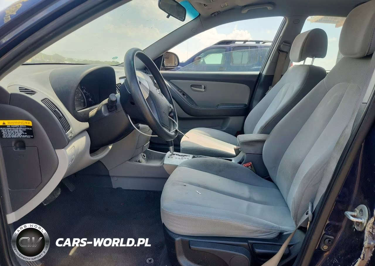 2009 Hyundai Elantra Gls VIN:KMHDU46D89U606672 - 7
