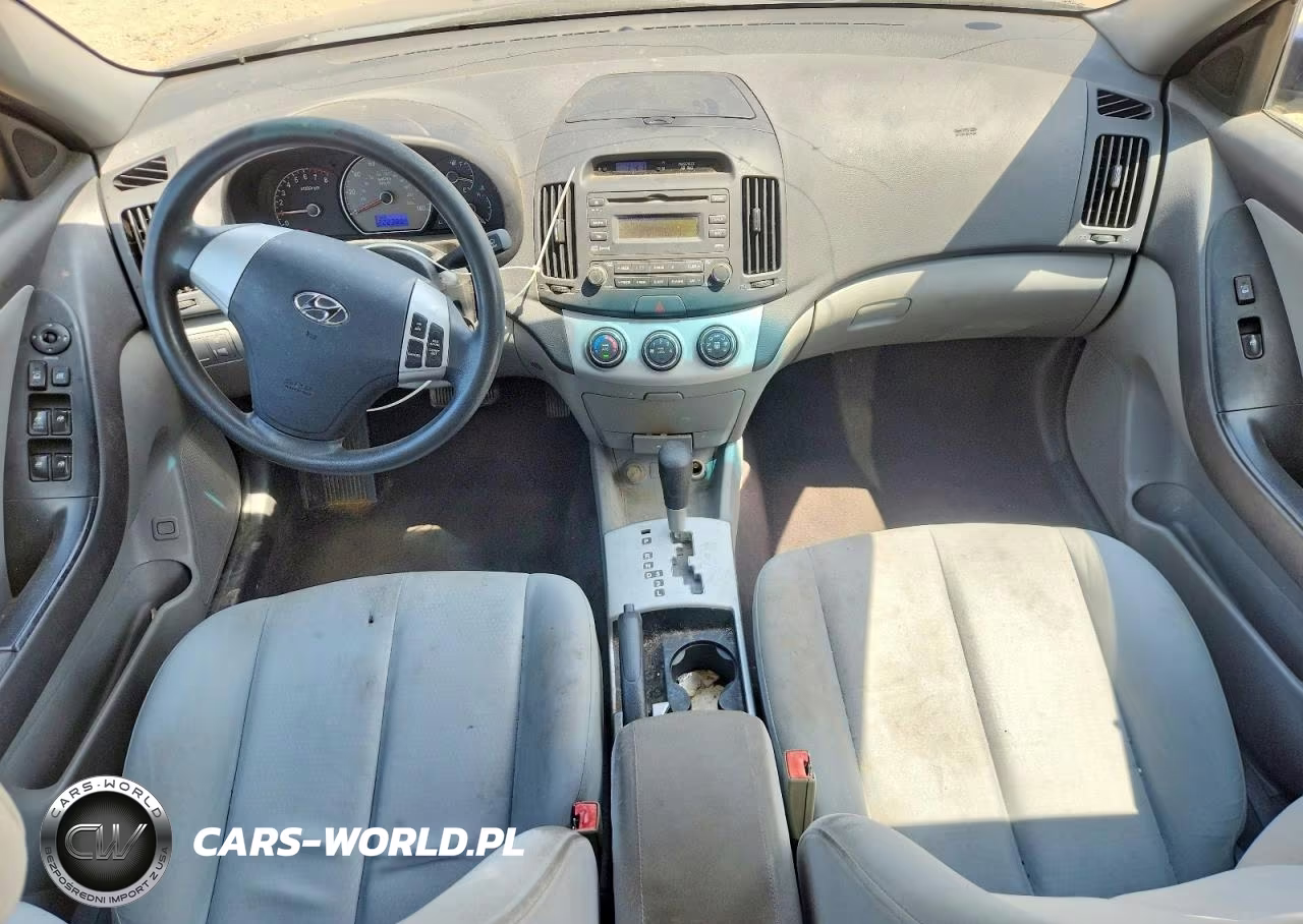 2009 Hyundai Elantra Gls VIN:KMHDU46D89U606672 - 8
