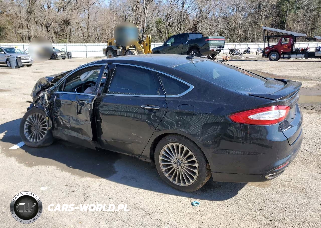 2015 Ford Fusion Titanium VIN:3FA6P0K9XFR157342 - 2