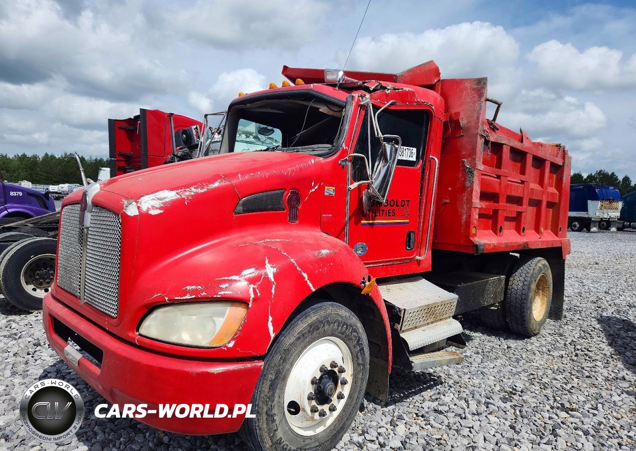 2010 Kenworth K270-K370 Dump Truck VIN:2XKHAM7A3AM263534 - 2